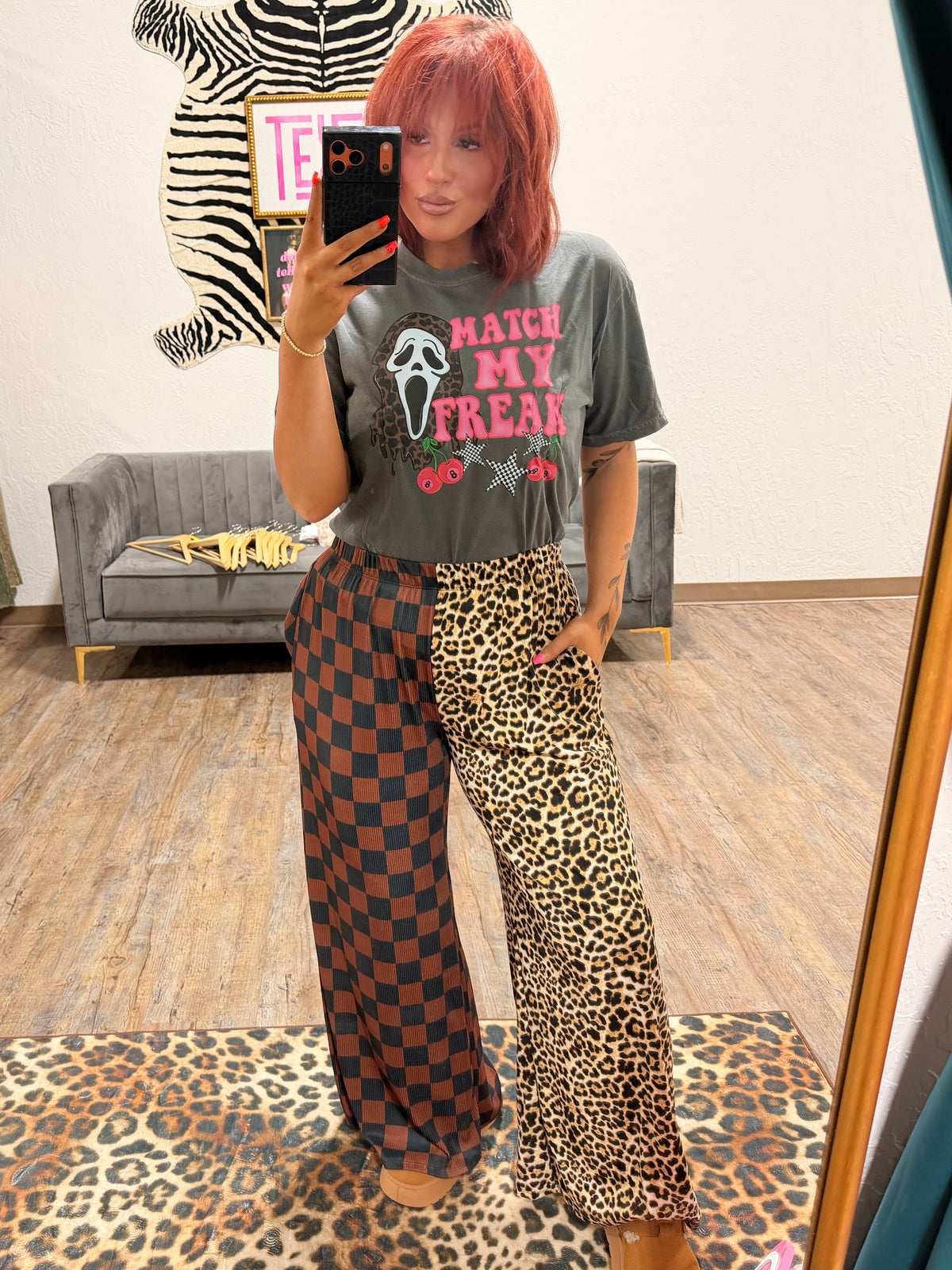 Match my freak comfort color tee