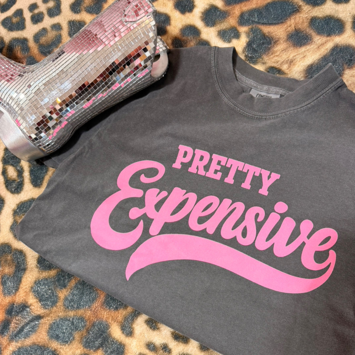 “Pretty expensive” comfort color graphic tee