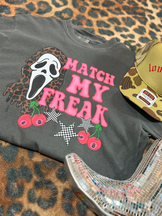 Match my freak comfort color tee