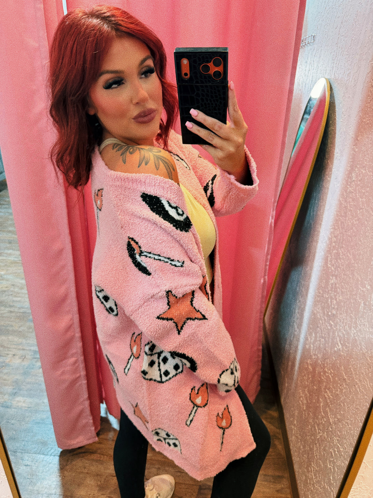 8 ball cloud cardigan ONE SIZE