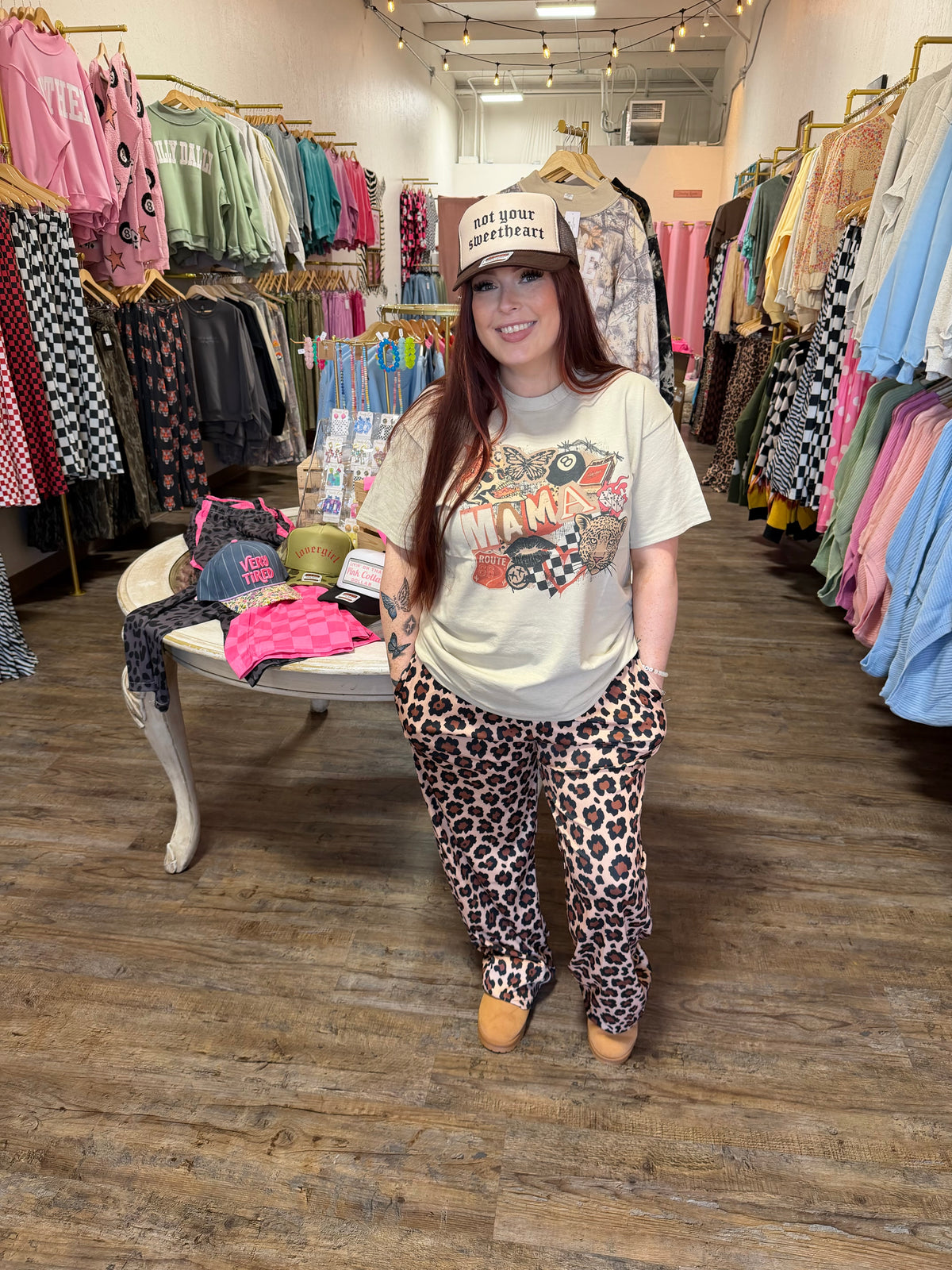 Full leopard pant