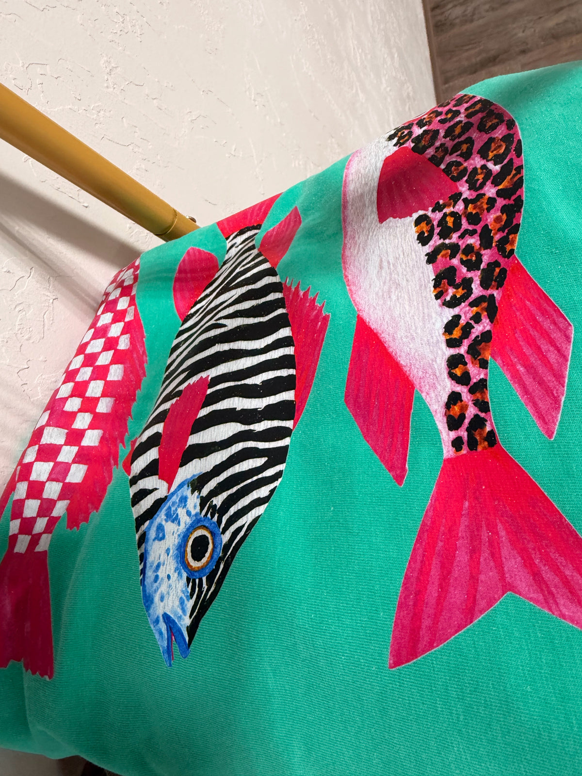 Preppy tropical fish CC island green