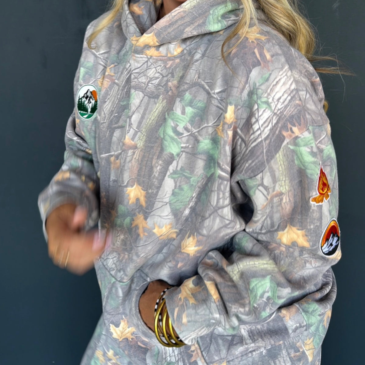Camo hoodie