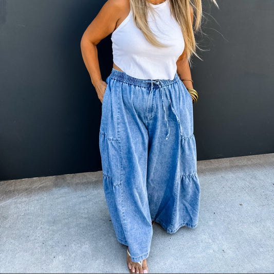 Boho palazzo pants