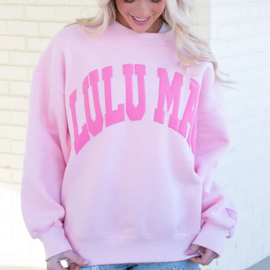 Lulu Mac light pink puff pink