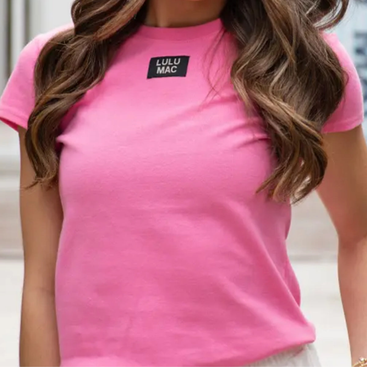Lulu Mac babydoll top - bubblegum
