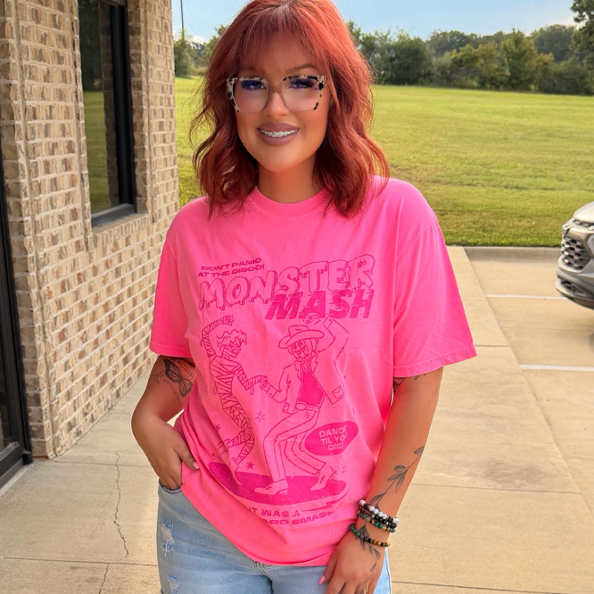 Monster mash comfort color tee